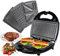 OZAVO Tostiera Piastra 3 in 1 Elettrica Multifunzione per Toast, Piastra Waffle e Grill Sandwich Maker e Waffle Maker, Potenza 750W