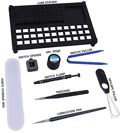 Keyboard Lube Station mit GPL 205G0 Switch Opener Switch Puller Keycaps Puller für mechanische Tastatur Cherry MX Gateron Switches