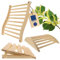 HOFMEISTER® Set pour Sauna : Dossier Ergonomique, appuie-tête & Repose-Jambes - Set Cadeau Bien-être pour Couples et Amateurs de Sauna, Accessoires pour Sauna en Bois de Tilleul