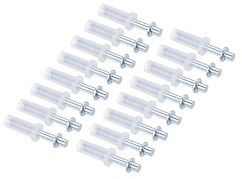 QUARKZMAN Plegable Puerta Herraje 16 Piezas Doble Puerta Superior Pivote Plegable Armario Puerta Herraje Reparación Pieza Kit para Corredizo Armario Puertas Plegable Puerta Plata