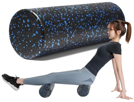 Back Foam Roller | Lightweight Exercise Tool | Smooth Massage Roller | Pilates Workout Accessory, Compact Fitness Roller, Physical Tool, Self-Massage Equipment, Foam Rollers for Legs