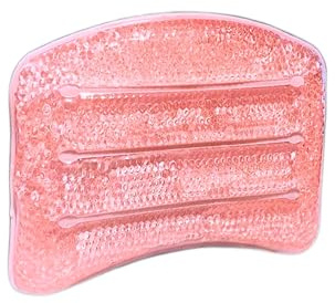 Pink Cooling Gel Bath Pillow | Soothing Gel Bathtub Pillow | Great for Relaxation, Head & Neck Support | Perfect Bath Pillow for Bathtub, Hot Tub & Home Spa | Fits Easily in Any Size of Tubs & Jacuzzi