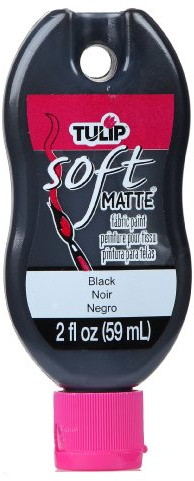 Tulip Soft Fabric Paint 2oz Matte Black 59ml (1 Stück)