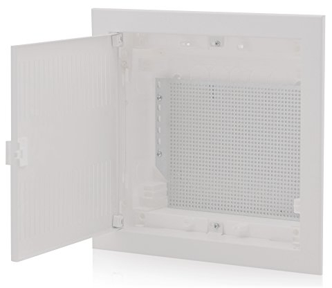 ‎Intratec Kommunikationsverteiler Unterputz, IP40 – Multimediaverteiler für Full Connected Home, DIXBOX-XT Serie, Schaltschrank für Multimedia-Systeme, 317 x 346 x 92 mm, Weiß