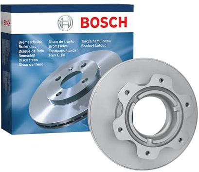 Bosch BD2649 Brake Disc - 323.7 mm Vented Coated Discs - Rear Axle - ECE-R90 Certified - Great Cooling, Advanced Corrosion Protection - 1 Single Disc