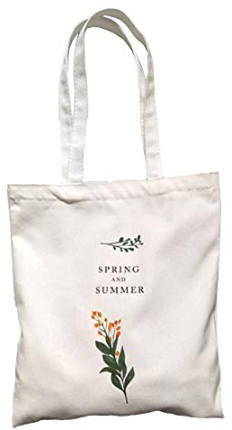 Dulau 5A0I Small fresh canvas bag, Acrylic
