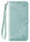 Moto G50 Phone Case, Shockproof Mandala Embossed Soft TPU Bumper PU Leather Flip Wallet Cover with Card Slots Wrist Strap Magnetic Stand Protective Case for Motorola Moto G50, Green