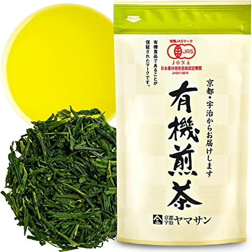 YAMASAN KYOTO UJI Japanese Sencha Green Tea Loose Leaf 80g Bag | Premium Loose Tea Leaves from Japan, A Fresh ＆ Refreshing Taste, Umami ＆ Natural Sweetness, Sugar Free 80g