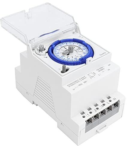 Minuterie Mécanique, Interrupteurs Horaires à Faible Consommation d'énergie pour Installations de Bureau pour Irrigation de Jardin pour Lampadaires pour Chauffe-Eau