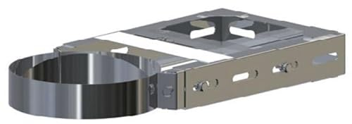 Wandabstandshalter Wandhalter verstellbar für DW 180 mm Schornstein bis 500 mm