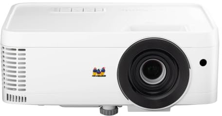 ViewSonic PX700HDH 1080p Full HD Projector, 3700 ANSI Lumens, 22,000:1 Contrast, 16ms Low Input Lag, Up to 300 Screen, Dual HDMI, USB Power, Built-in Speaker, for Home, Office and Classroom