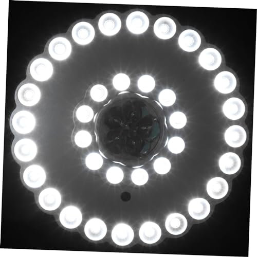 ARTIBETTER 3 Stück 36 Campingzelt Licht led-light schirmlampe Camping light notlicht camping lampen Campinglicht Runde Dics-Lampe rundes Zeltlicht LED-Campinglampe licht Silver