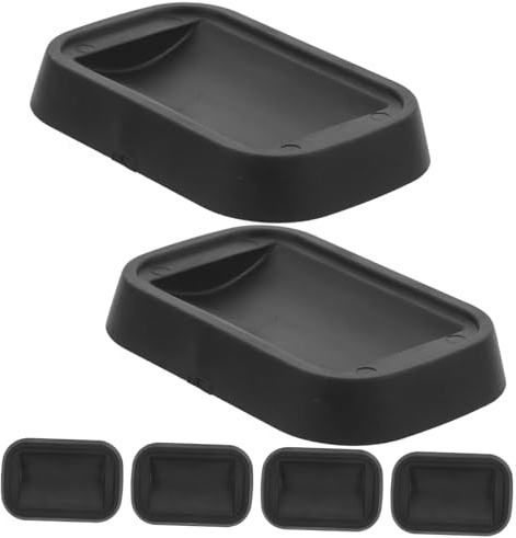 SHINEOFI 6stücke Möbeluntersetzer Aus Gummi Für Teppich Und Vinylböden Zum Schutz Von Böden Vor Kratzern Und Dellen Passend Für Stühle Tische Und Sofas
