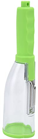 Cryfokt Pelafrutta, Pelapatate con Contenitore, Scatola Portaoggetti, Pelapatate, Pelamele per Soggiorno, Camera da Letto e Ufficio