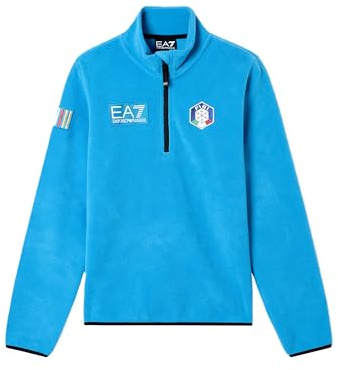 Emporio Armani EA7 Pile tecnico da sci Collezione FISI in Polar Fleece da Uomo, 7M001207