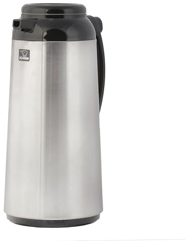 Zojirushi Jarra térmica premium, 1.85 litros, acero inoxidable cepillado