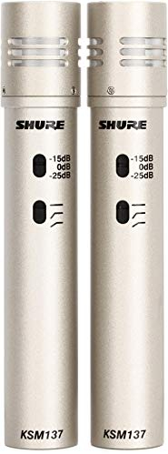 KSM137/SL ST PAIR Studio Instrument Microphone