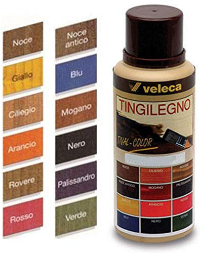 Veleca Tingilegno colorante per legno pittura trattamento concentrato (ROVERE) - LT. 1