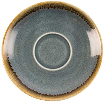 Olympia Kiln Espresso Saucer Ocean 115(Ø) mm / 4.5. Fits Cups: GP328, GP344, GP360, GP476