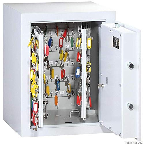 Müller Safe MST 0-50 Schlüsseltresor, Elektronisches Zahlenschloß EZ Basic versenkt, Grad 0 nach EN 1143-1, H63.6xB49.6xT27 cm, 85 kg