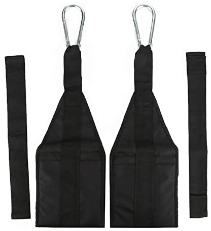 Bauchmuskelschlaufen Armschlaufen für Bauchtraining, Klimmzugstange Bauchtrainer, Fitness Ab Straps Cantilever Trainingsgürtel für Tür Reck und Turnstange