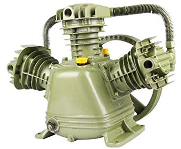 wrtgerht Mini Bomba pequeña 1. 1kw Piston Industrial Atra de Alta presión Doble Cilindro Bomba de Aire del compresor Cabezal de Aire Bomba de Aire del compresor (Voltage : 220V)