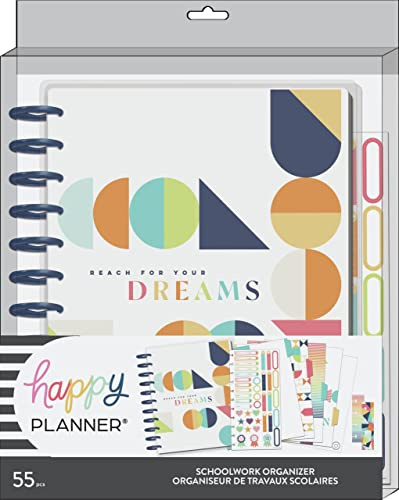 The Happy Planner Organizador para Estudiantes, A4, Varios Medios, Diario, Planificador