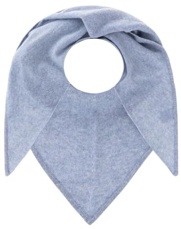 Zwillingsherz 100% Kaschmir Dreieckstuch für Damen - Hochwertiges Cashmere Tuch weich luxuriös Oversize XXL Stola Schultertuch - warmer Damenschal Herbst Winter edles Accessoire & elegant