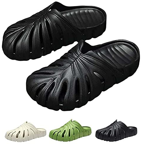 DUBUSH Pantoufles pour hommes Monstera Monstera Deliciosa pantoufles d'oreiller intérieures et extérieures pantoufles antidérapantes pantoufles d'été à séchage rapide