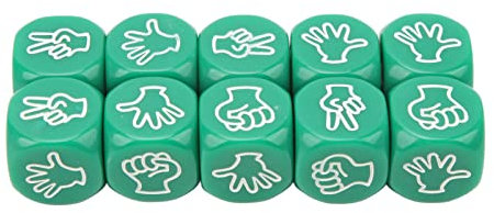 Wasserdichtes Antioxidans-Würfel-Set, 10 Stück 6-seitige Spielwürfel für Training, Freizeit, Pädagogik und Outdoor-Aktivitäten,spielsachen, sportartikel,