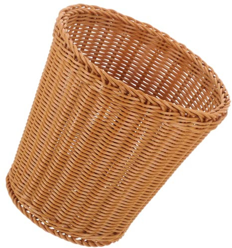 Cabilock Papelera De Escritorio Cesto De Basura Estilo Natural Hogar Oficina Papelera De Cesto