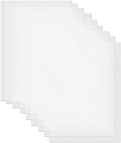 KHIRY 300 Hojas de Papel Transparente A4 | Ideal para Manualidades, Dibujar y Decorar | 210x297mm | Versátil para Tarjetas de Felicitación, Etiquetas de Nombre y Faroles