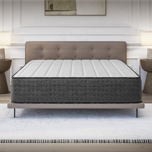 COSMOS - Colchón Viscoelástico 180 x 200 cm - Altura 32 cm - Equinox - Espuma HR y Blue Latex - Firme - Transpirable - Hipoalergénico - Ergonómico - Cara Invierno Verano - 7 Zonas Confort