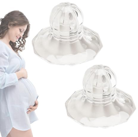 Maodom Ventose per capezzoli, 1 paio di ventose in silicone per capezzoli | Correttore per capezzoli invertiti, ventose per capezzoli, per mamme che allattano