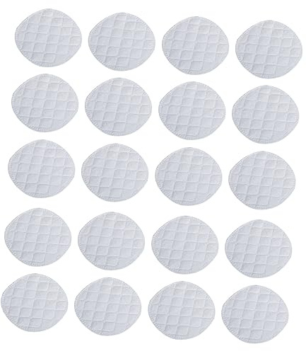 Abaodam 16Pcs Reusable Cotton Nursing Pads Leak-Proof Breastfeeding Pads for Pregnant Women and Lactating Mothers, Soft Eco-Friendly Material, for Use After Childbirth