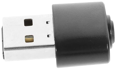 SHINEOFI Mouse Mover Indetectable USB Portátil para Computadora, Dispositivo Automático Anti Bloqueo, Compatible PC y Laptop, Uso Profesional, Tamaño Compacto, Negro