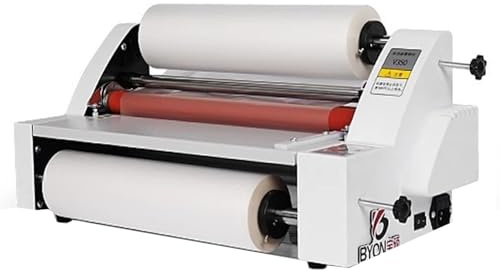 DHMYYXGS Laminiergerät A2 A3 A4,Profi Laminiergerät,EIN- Und Doppleseitige Laminiermaschine,Heiß-/Kalt-Rollenlaminator,Zum Schutz Von Papier,Dokumenten Und Fotos 460mm
