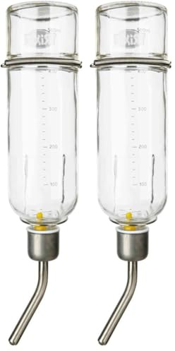 Trixie 60443 Kleintiertränke, Glas, 500 ml (Packung mit 2)
