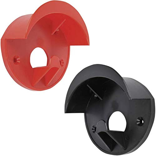 HKM 65859100 Trensenhalter aus Kunststoff, M, schwarz