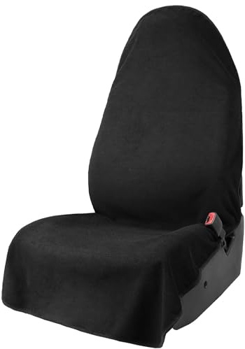 Leader Accessories Black Waterproof Sweat Towel Seat Cover Universal Non-Slip for Car Truck SUV Seat for Dog & Kid Workout Outdoor OR Sport Activities
