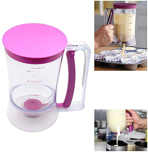 Wuqiang 900 ml del talud del dispensador de la Magdalena de la Taza de medición de luz