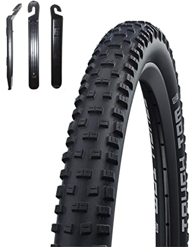 1 x Schwalbe Tough Tom Fahrradreifen K-Guard Pannenschutz Fahrrad Mantel Decke 57-584 (27,5 x 2,25) inkl. Reifenheber