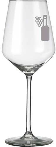 Calice per vino da 530cc personalizzabile con il tuo nome o con la frase che preferisci o con immagine di vino - Calice da degustazione in vetro modello Carrè di Rastal -