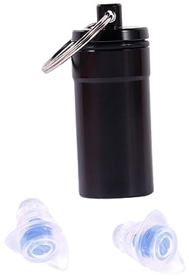 SKISUNO Music Earplugs Filter Earplug Hearing Protection Earbud Noise Reduction for Live Concerts and Studio Recording Reusable Silicone