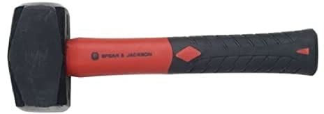 Spear & Jackson SJ-MCH40FG Fibreglass Club Hammer, Blue, 2 ½ lb