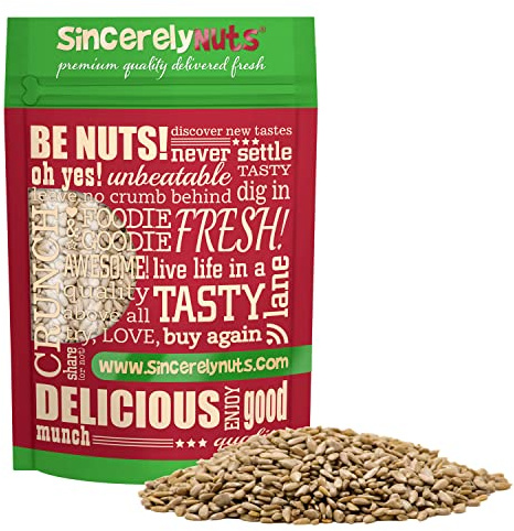 Sincerely Nuts Sunflower Seed Kernels Raw (No Shell) (2lb bag) | Delicious Antioxidant Rich Snack | Source of Protein, Fiber, Essential Vitamins & Minerals | Vegan and Gluten Free