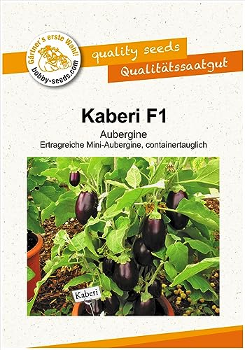 Gemüsesamen Kaberi F1 Miniaubergine Portion