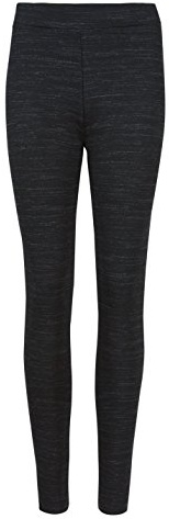 Ladies Ex M&S Space Dye Stretch Treggings/Pull-On Trousers. Sizes 8-24 (22 Short) Black