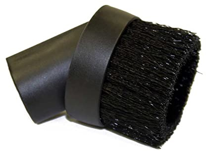 ALL PARTS ETC. 1.25” Vacuum Dust Brush Attachment for Shop Vac and Ridgid, 1-1/4 Vacuum Dusting Brush, Duster Sweeper Hair Bristle Brush Compatible with Oreck, Hoover and other Vacuum Cleaners