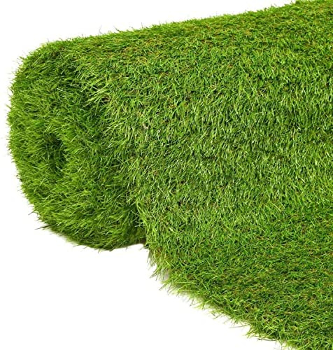 Césped Artificial 2x20m Premium altura 30 mm TORONTO, 18.900 Puntadas, 6.700Dtex, para Exterior e Interior, Piscinas, terrazas, cubiertas ajardinadas (Rollo 2x20m)